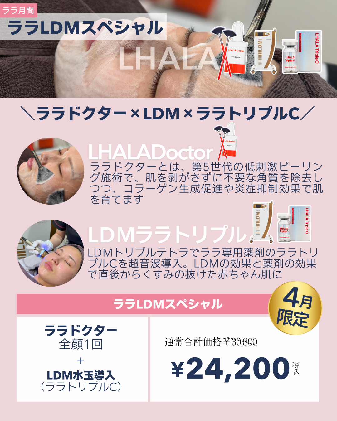 ララ月間【ララドクター×LDMララトリプルC】